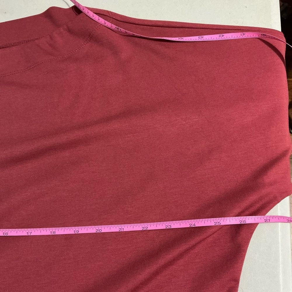 Hayes petite rust Casual Top NWT size LP - Picture 7 of 7